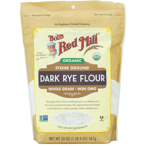 Bobs Red Mill Organic Dark Rye Flour 567g