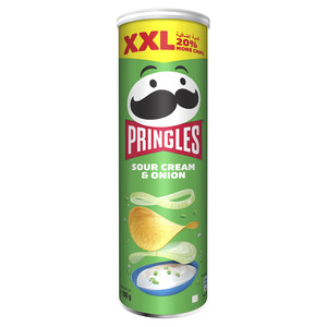 Pringles Sour Cream And Onion Flavoured Chips XXL 200g