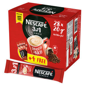 Nescafe Classic 3in1 My Cup Stick 20g x 24+4