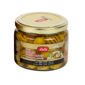 LuLu Pitted Grilled Green Olives 290g