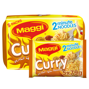 Maggi 2 Minutes Noodles Curry 79g x 5 Pieces