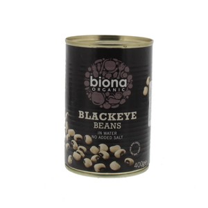 Biona Organic Black Eye Beans in Water 400g