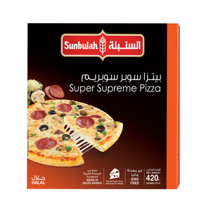 Sunbulah Super Supreme Pizza 420g