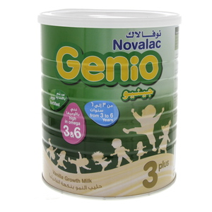 Novalac Genio Vanilla Flavor Growing Up Formula 3 Plus 800g